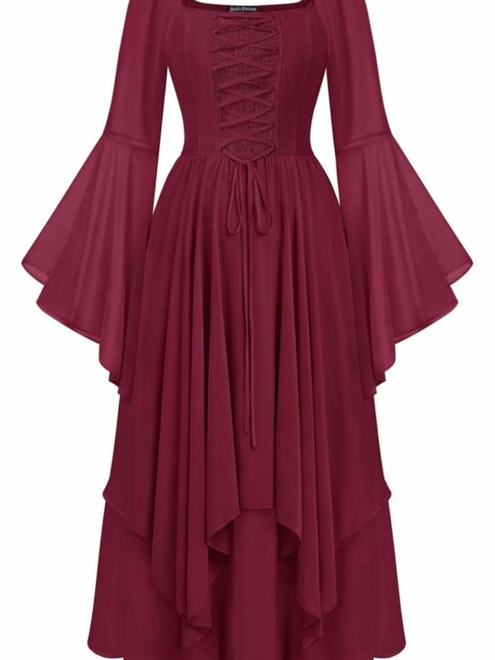 Vintage inspired Scarlet Darkness dress